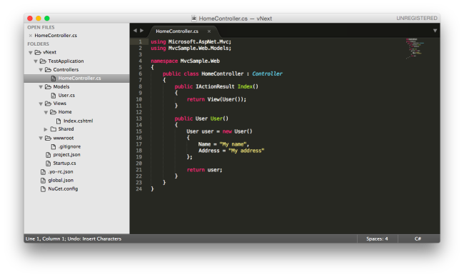 Sublime Text 3 MVC