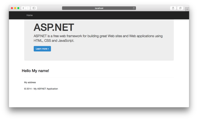 ASP.NET MVC on a Mac OS X