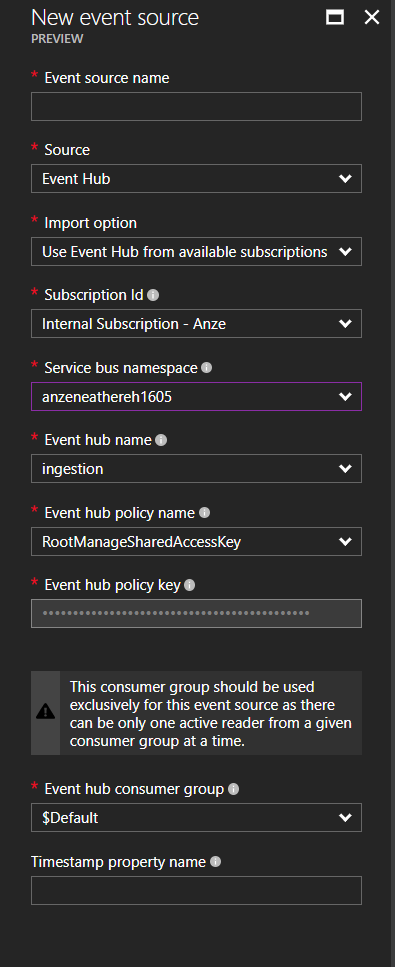 Analysing high scale data quickly, with Azure Time Series Insights